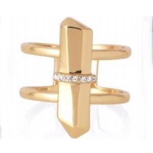Stella Dot Rebel ring Gold NEW